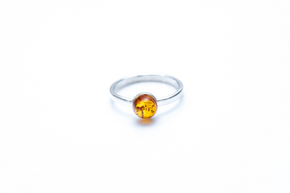 ESSENTIALS Mini Amber Stacking Ring