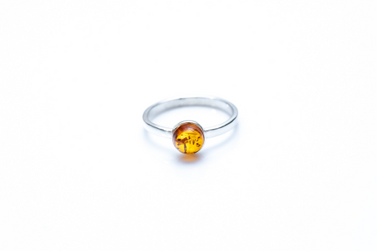 ESSENTIALS Mini Amber Stacking Ring