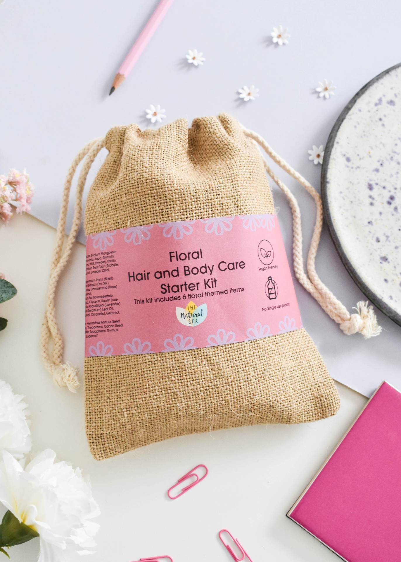 Plastic Free Hair and Body Wash Starter Kit