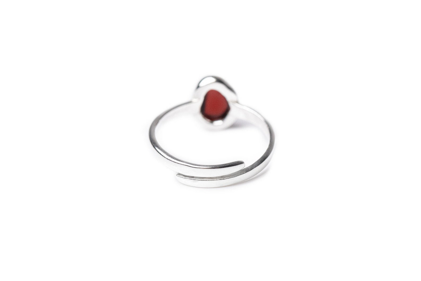 Cherry Amber ELEMENT Stacking Ring