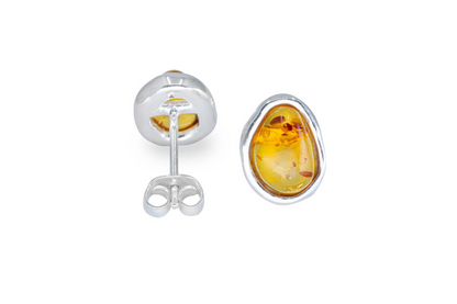 Amber ELEMENTS Stud Earrings