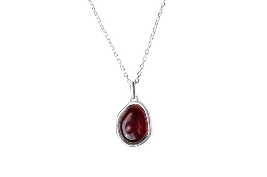 Cherry Amber ELEMENT Pendant Necklace