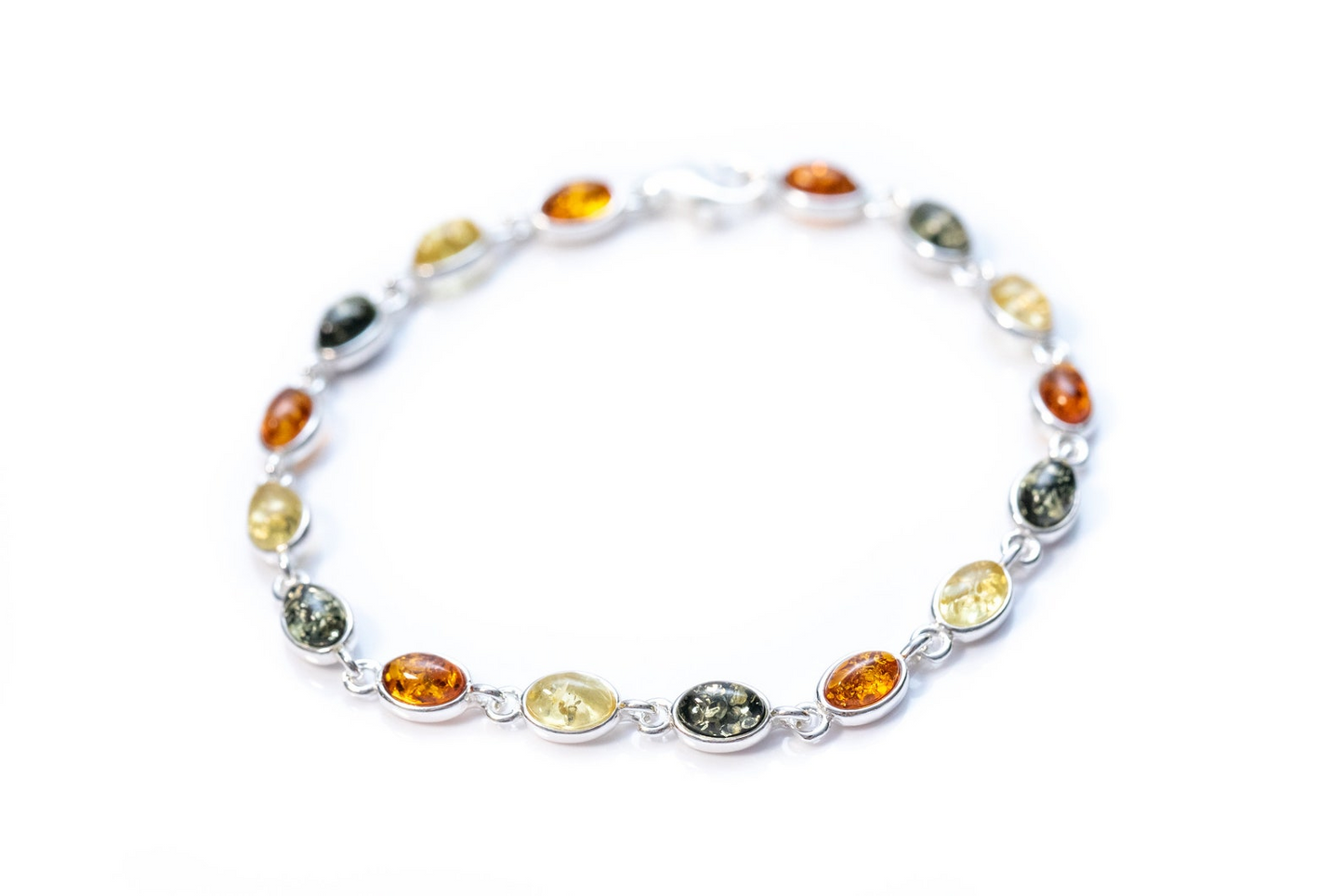 Dainty Multicolour Amber Bracelet