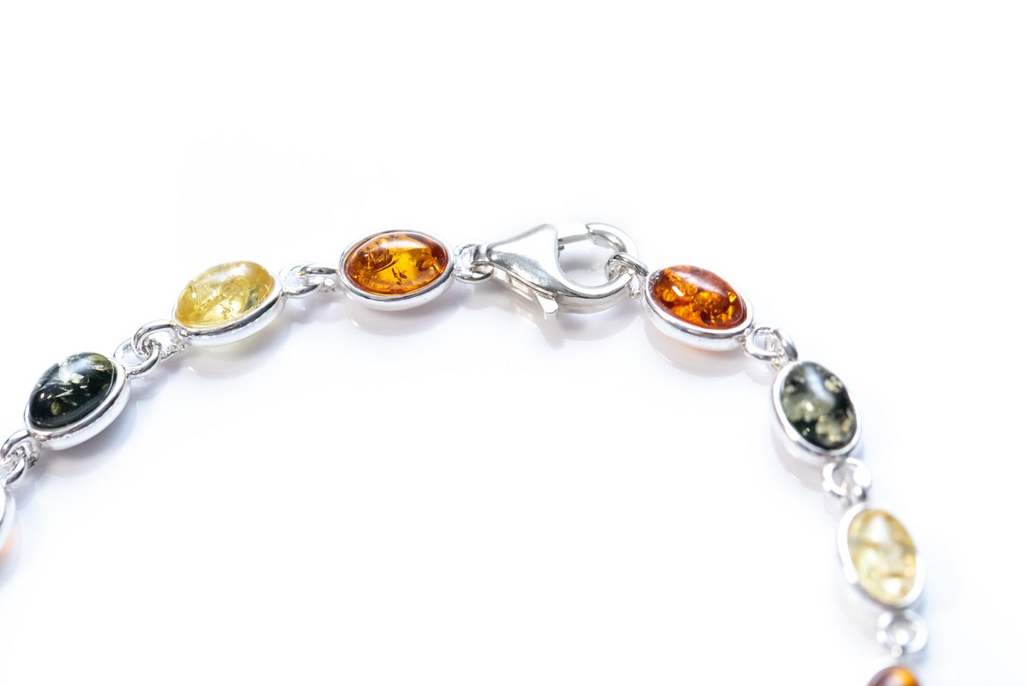 Dainty Multicolour Amber Bracelet