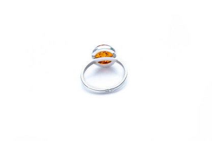 ESSENTIALS Amber Solitaire Ring