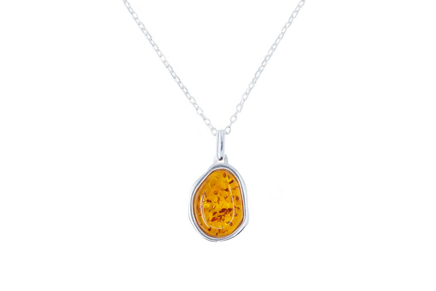 Amber ELEMENT Pendant Necklace