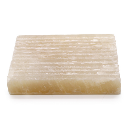 Honey Onxy Square Soap Dish