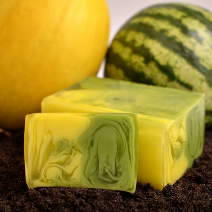 Handcrafted  Soap Loaf  1.2kg  - Melon