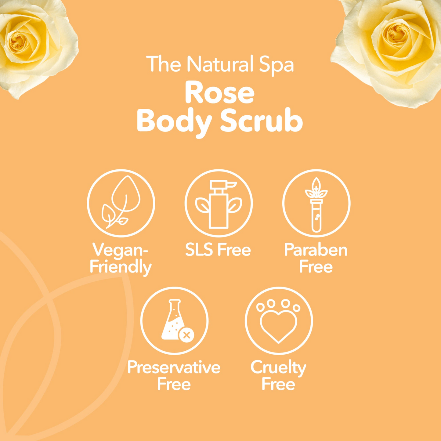 Rose Sugar Scrub - 3 different size option