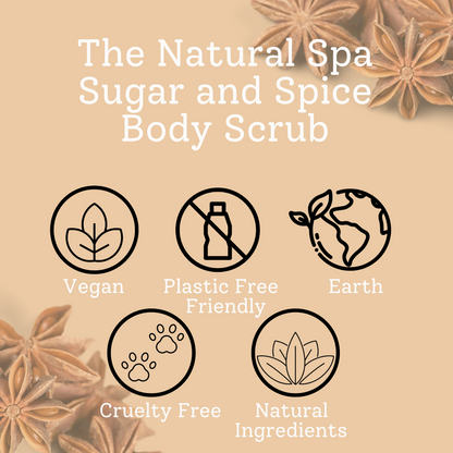 Sugar and Spice Body Scrub 3 different size options