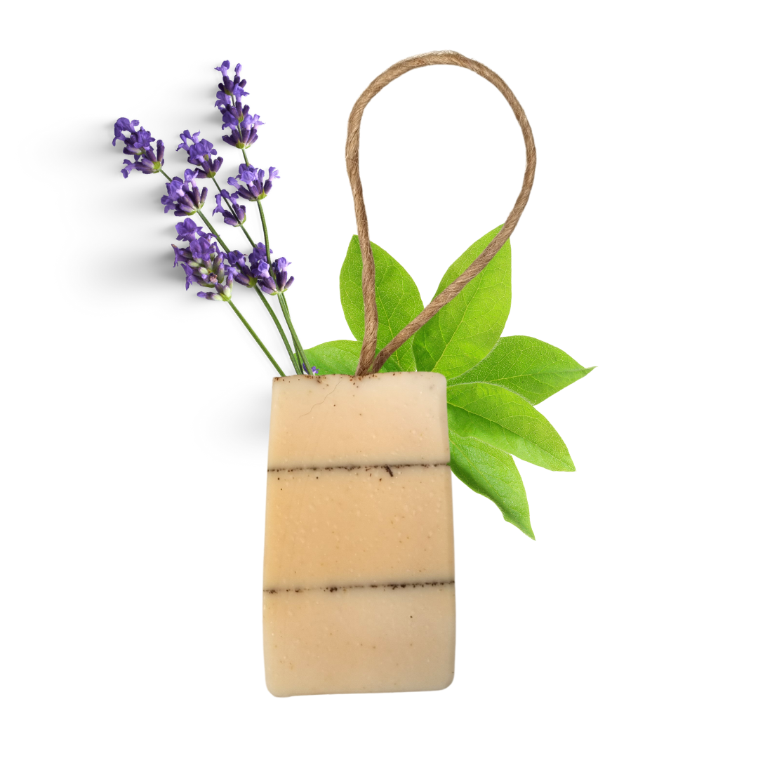 Lavender Verbena Soap on a Rope - 100g