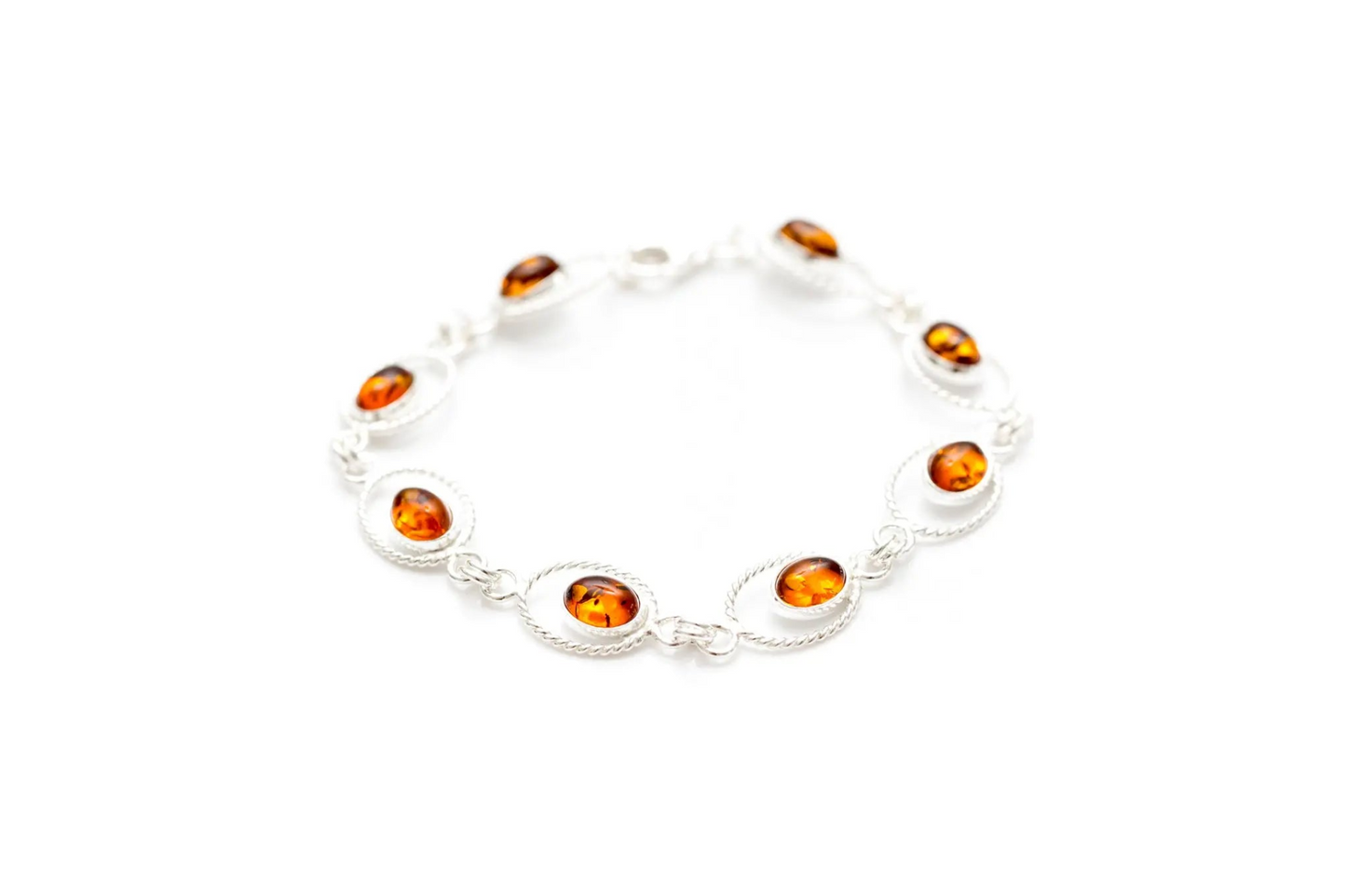 Amber Quintessence Link Bracelet