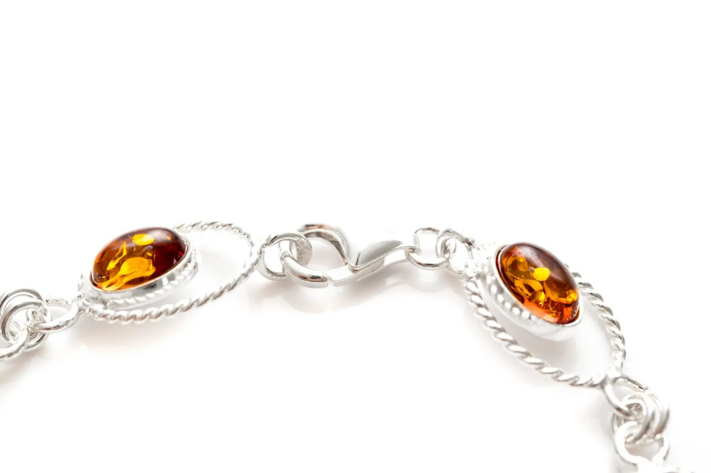 Amber Quintessence Link Bracelet