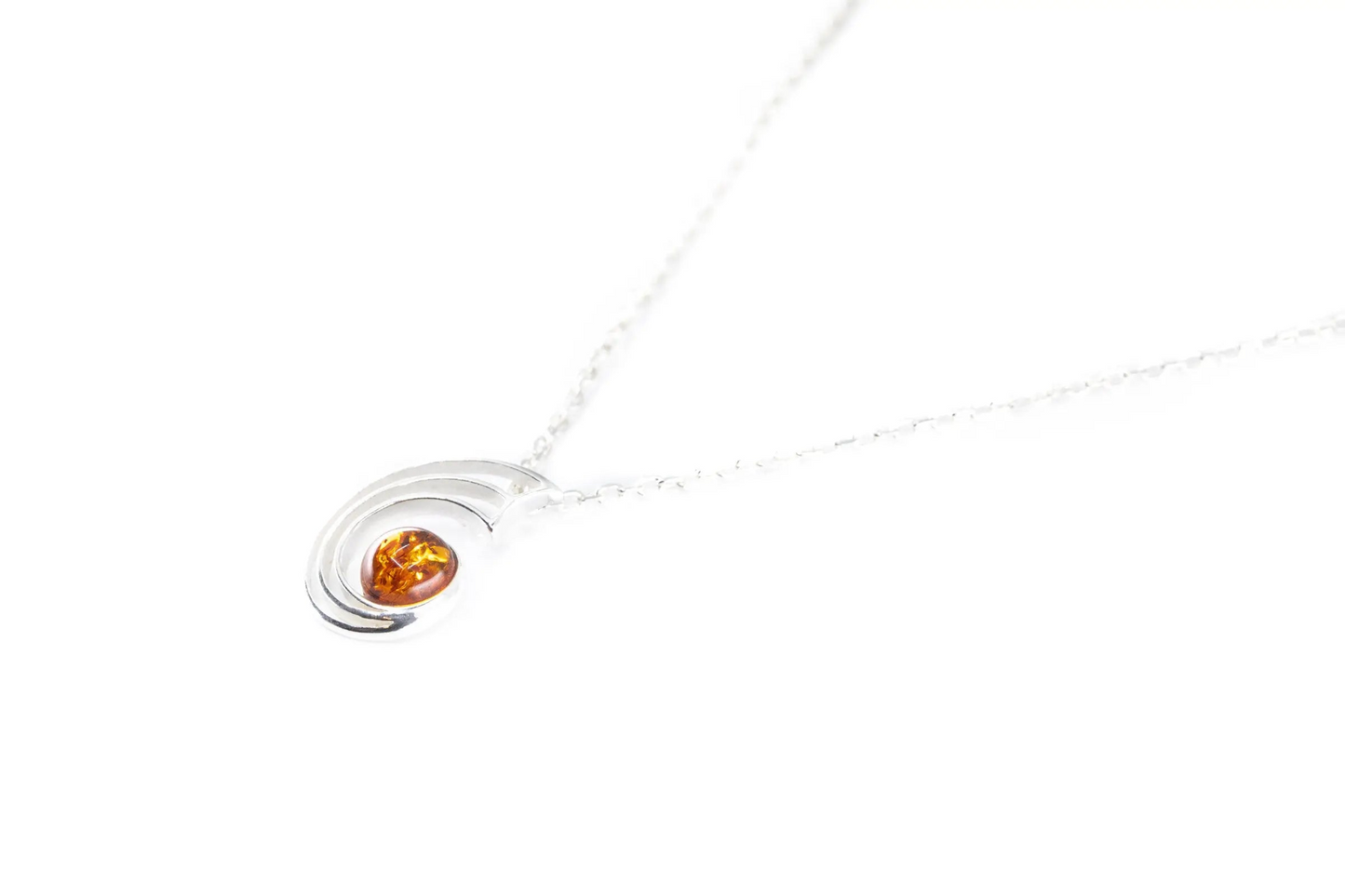 Amber Orbit Pendant