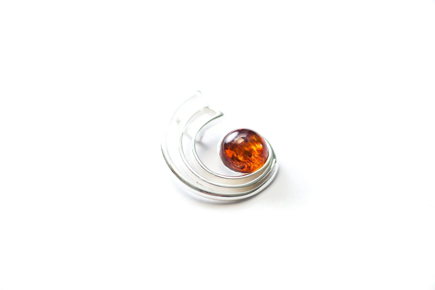 Amber Orbit Pendant