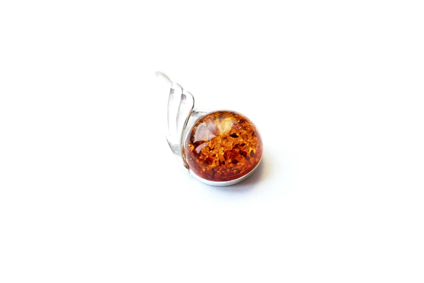 Amber Orb Pendant