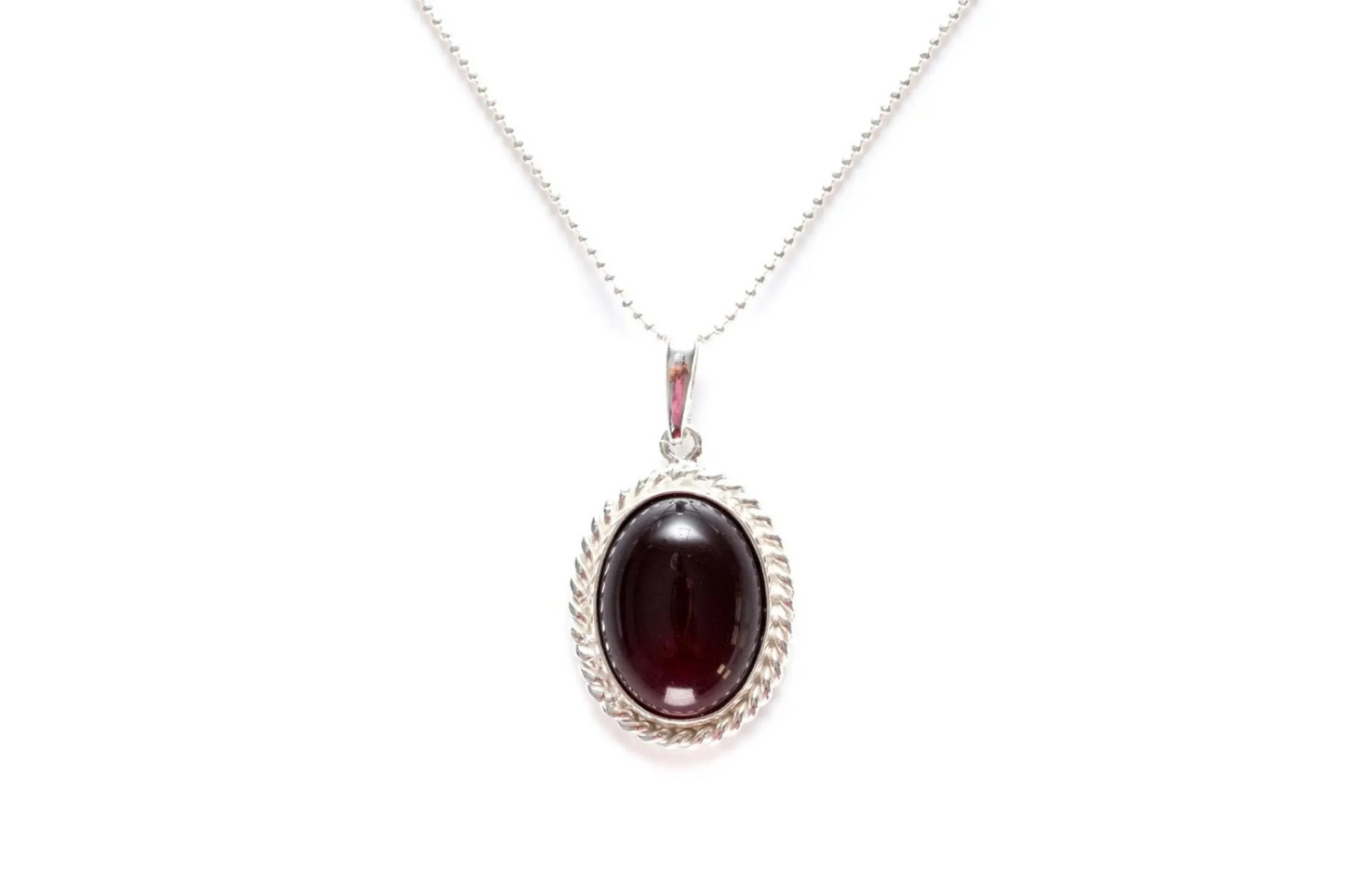 Cherry Red Amber Quintessence Pendant