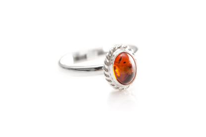 Mini Amber Quintessence Ring