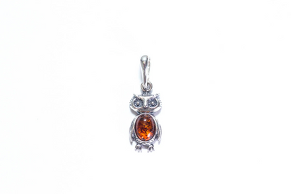 Mini Owl Charm Pendant