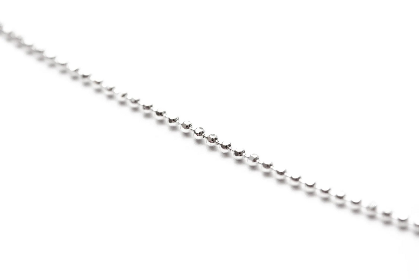 17.5" (45cm) Diamond Ball Chain