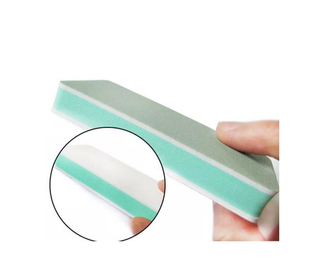 Nail File Buffer Polishing Shining Mini Block Professional Accessories, UK Stock