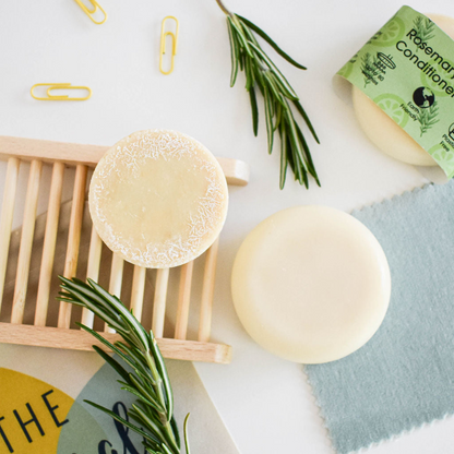 Rosemary Lime Shampoo and Conditioner Bar set