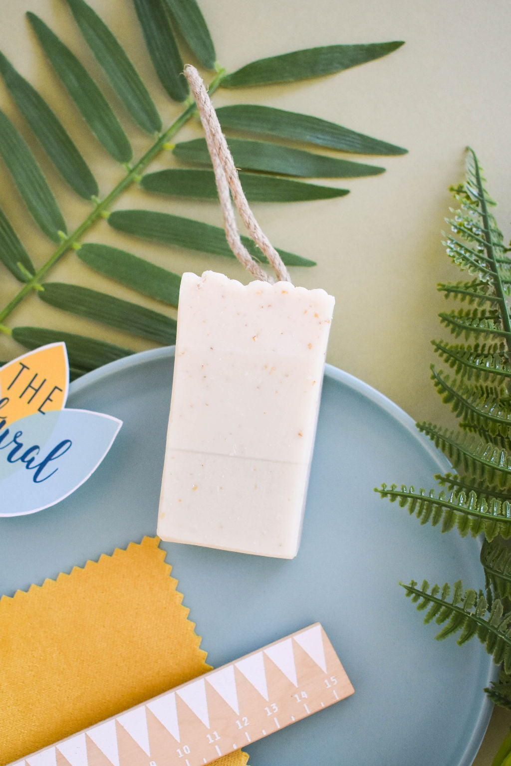 Herb Garden Soap on a Rope