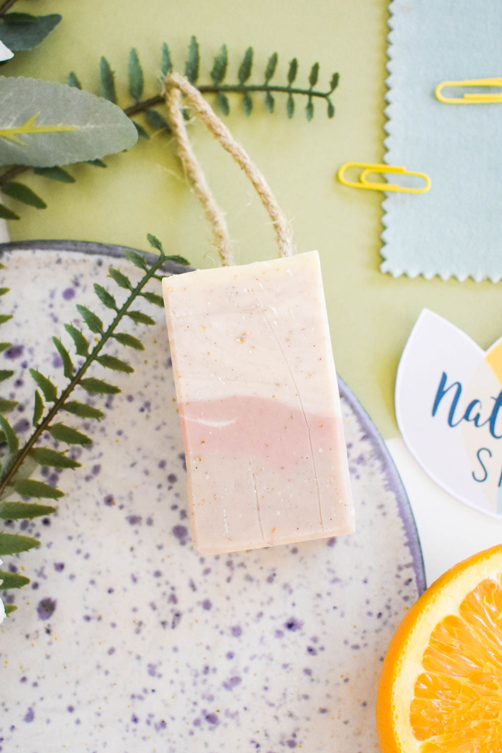 Patchouli Rose Soap On A Rope