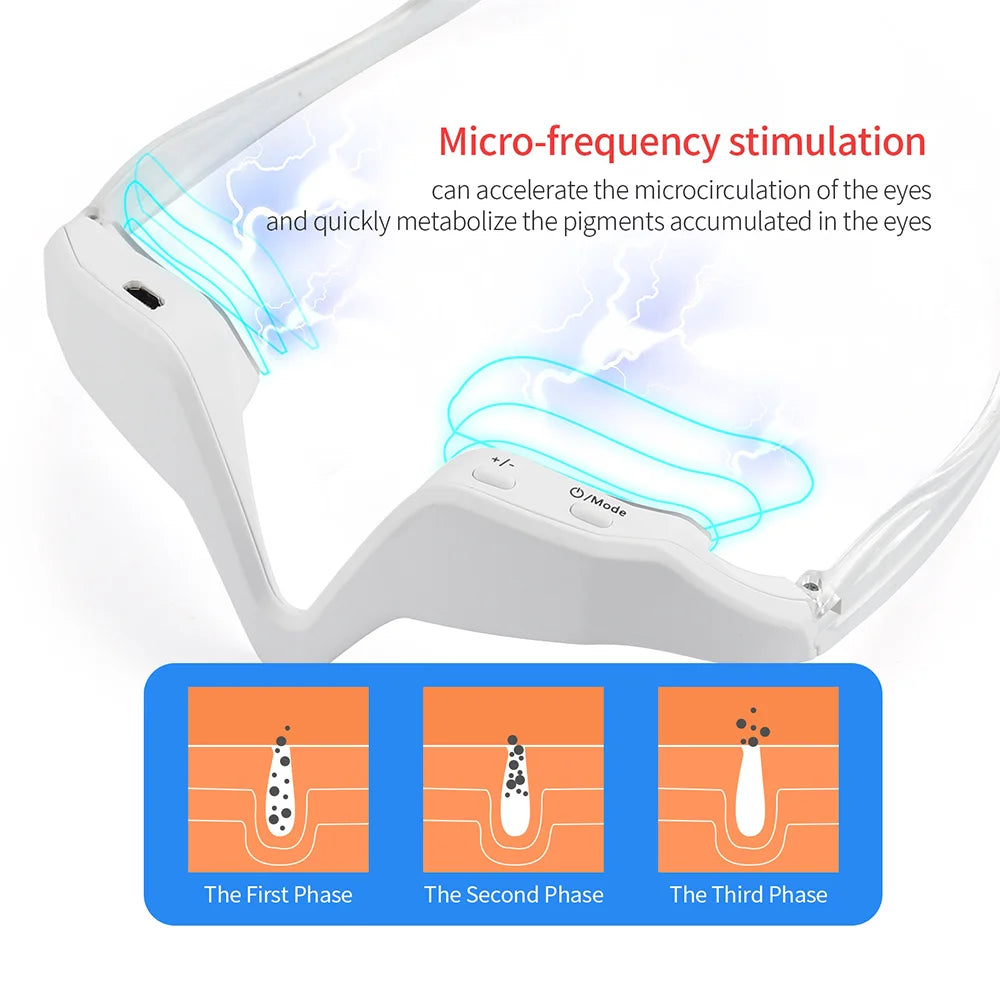 Red Light Therapy Eye Massager