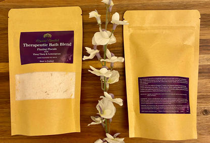 Eight 250g Luxury Natural Bath Blends in Eco-Pouch