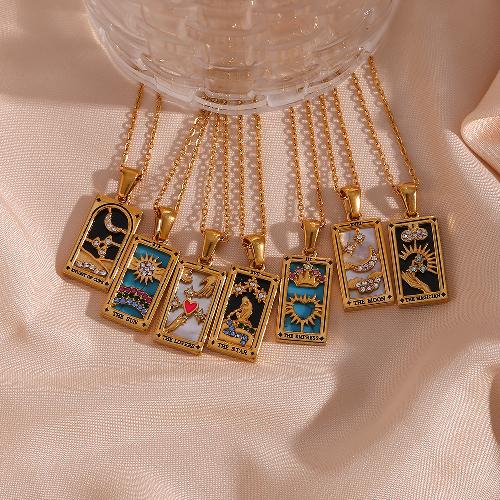 12 Zodiacs pendant necklace