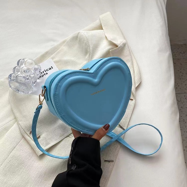 Heart-shaped bag